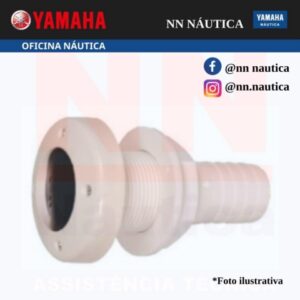 SAÍDA DE ÁGUA 1-1/2” COM VÁLVULA ANTI-RETORNO.