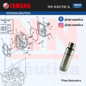 GUIA DA VÁLVULA DE ADMISSÃO YAMAHA ORIGINAL