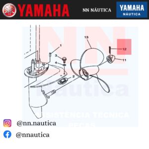 CONTRAPINO (CUPILHA) ORIGINAL YAMAHA