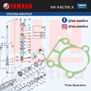 JUNTA DA BOMBA DE AGUA YAMAHA ORIGINAL