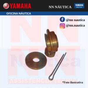 KIT ESPAÇADOR, ENCOSTO, PORCA YAMAHA 15HP NACIONAL