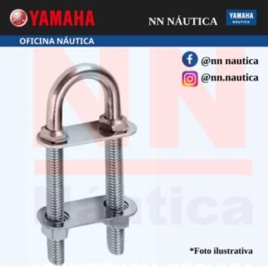 PARAFUSO U BOLT 3/8 INOX